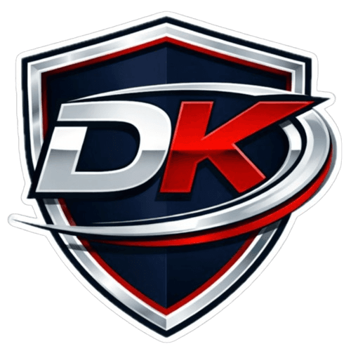 DK Yedek Parça Otomotiv Logo